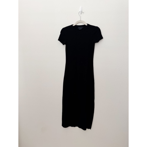 Hatch Maternity Eliza Lightweight Knit T-Shirt Maternity Short Sleeve Black XS - Picture 5 of 11